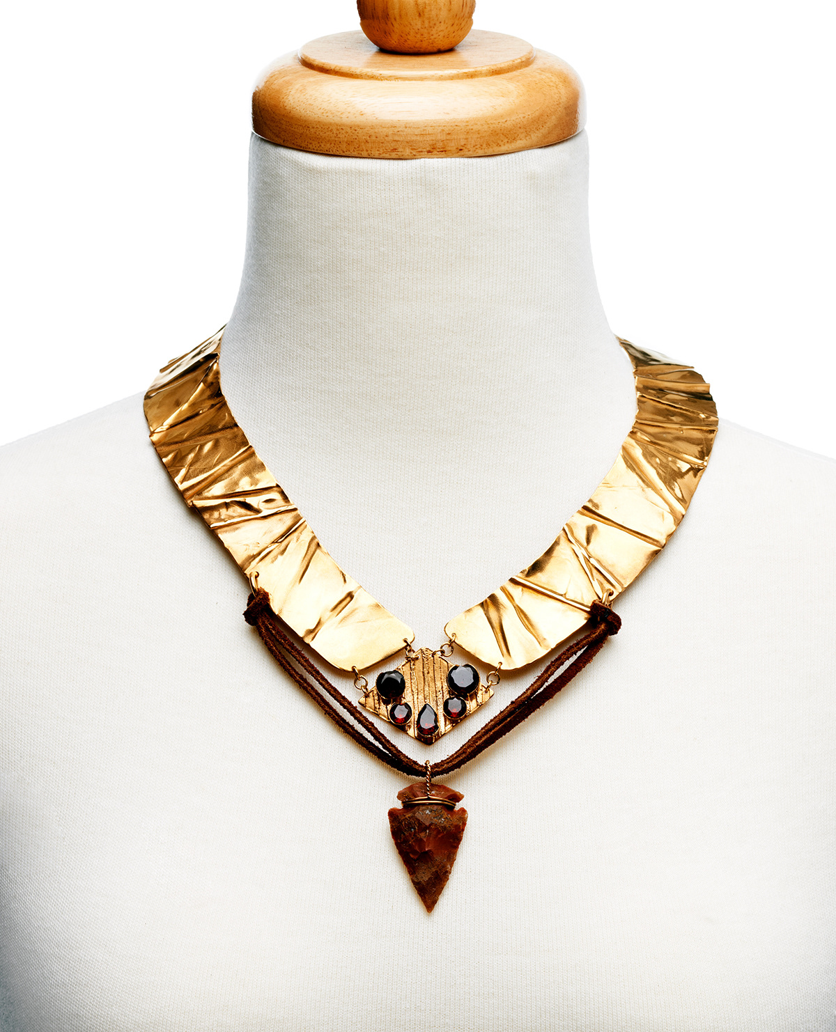 jewelry neckpiece Necklace aztec Justin Sicard