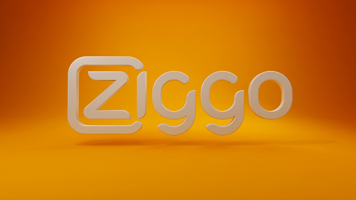 Ziggo Ident 3D motion design art direction