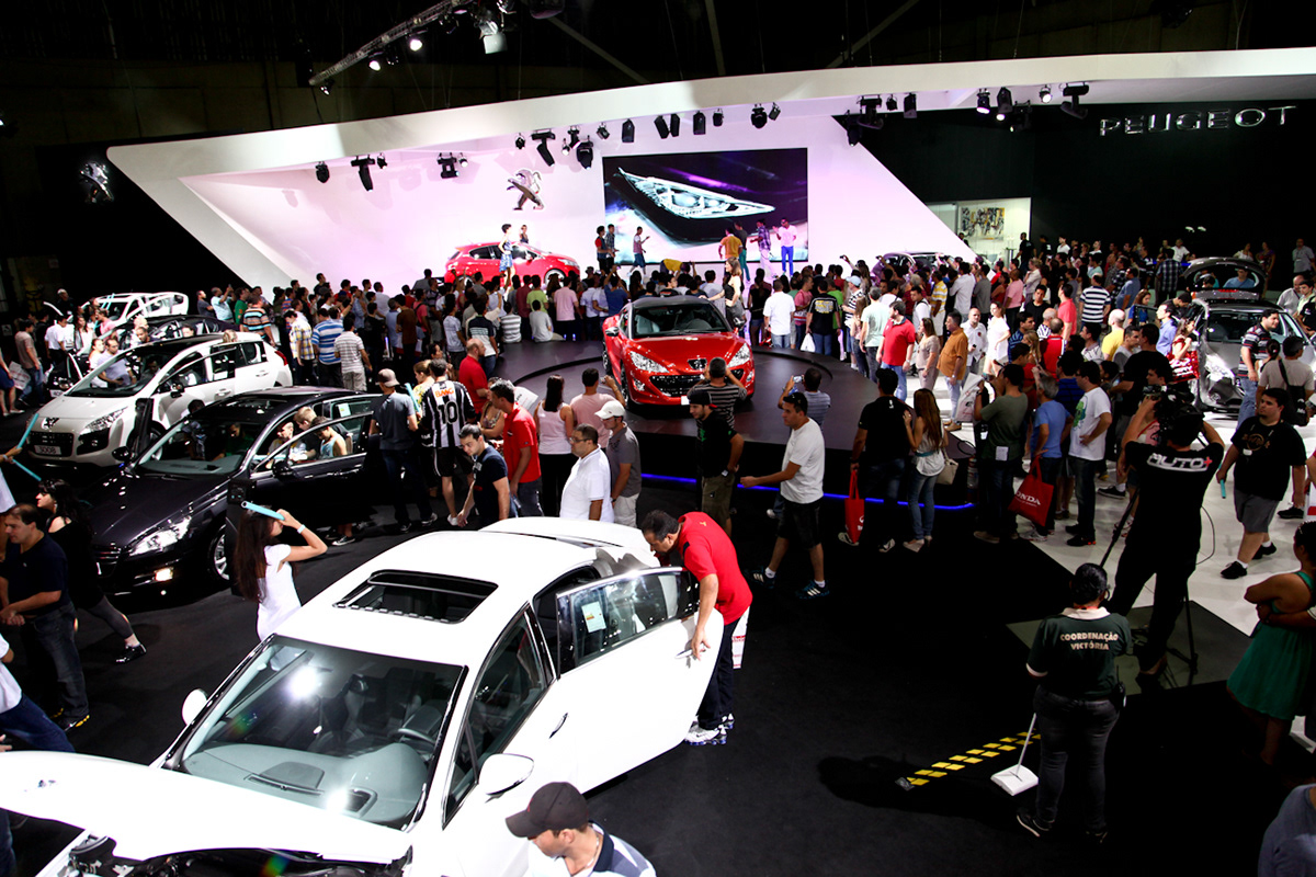 PEUGEOT Salão Automóvel auto show YEAR 2012 Event Evento são paulo
