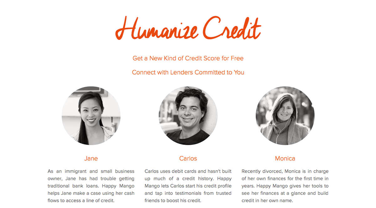 credit brand identity Financial Services happy orange