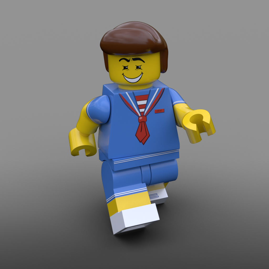 3D Model Lego Design on Behance