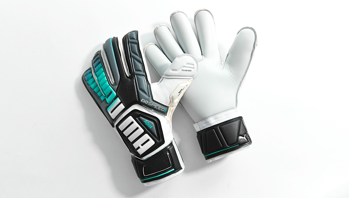 puma goalkeeper gloves Illustrator sport design product Tim Peck innovation evospeed king
