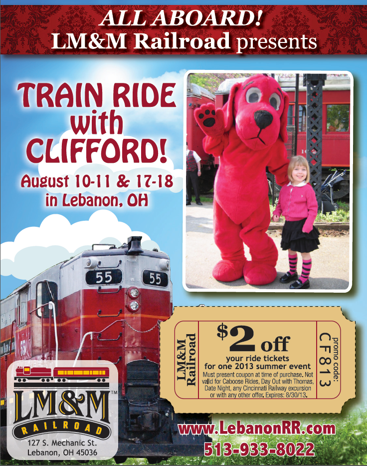 magazine Coupons railroad train family activities Promotion steam punk super why Cat in Hat Dr Suess PBS Kids children Cartoons