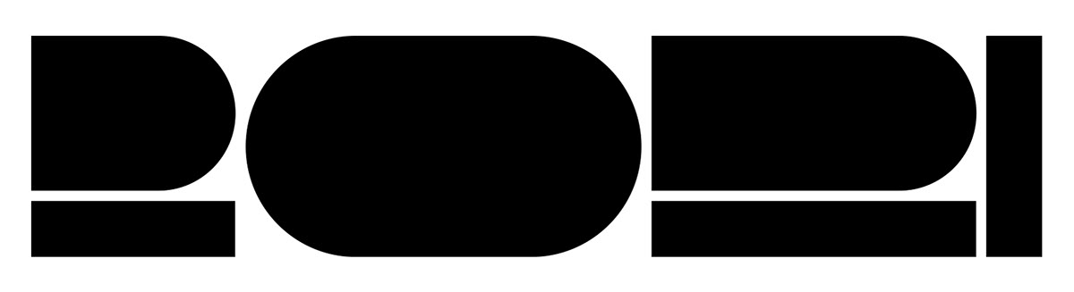 21 logo bauhaus black and white design 2021 design week event identity festival monochrome slovak design typography  