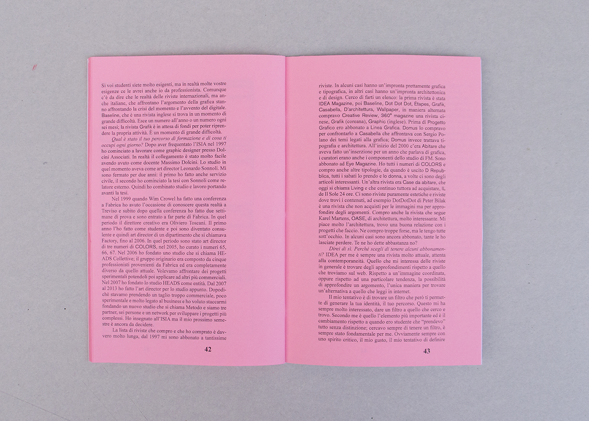 editorialdesign graphicdesign progettografico pink