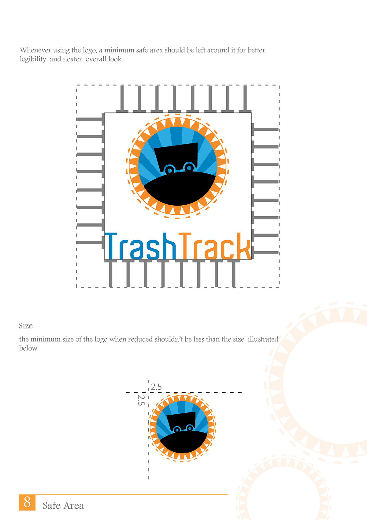 trash company logo card communication city garbage place design photo happy product