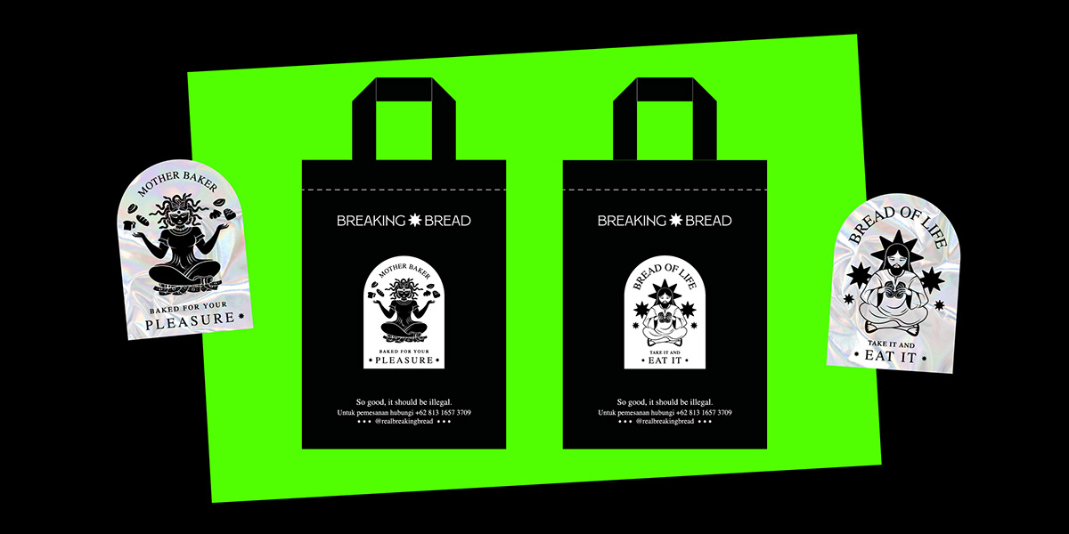 bakery branding  contemporary dark Food  indonesia local pastries graphic design  packaging design