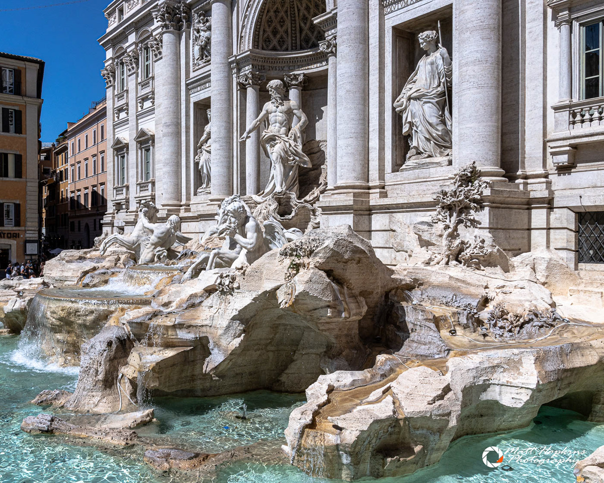 fountain sculpture architecture exterior Renaissance baroque rococo Rome Italy