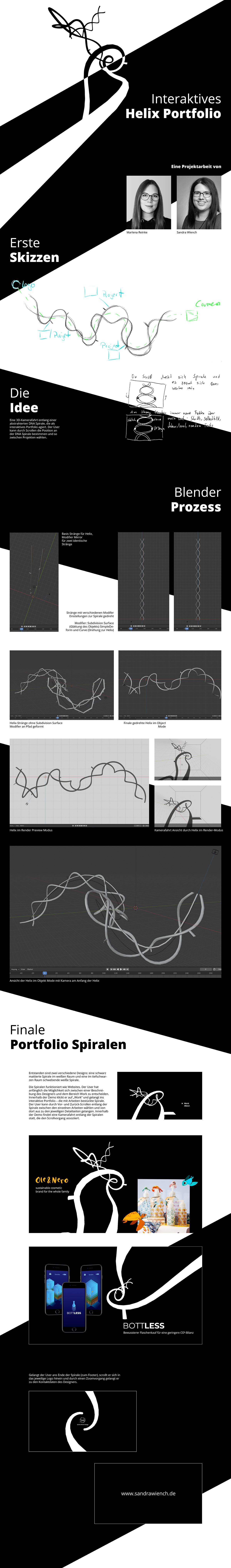3D 3d animation animation  blender Grafikdesign Helix Portfolio kommunkationsdesign motion graphics  portfolio