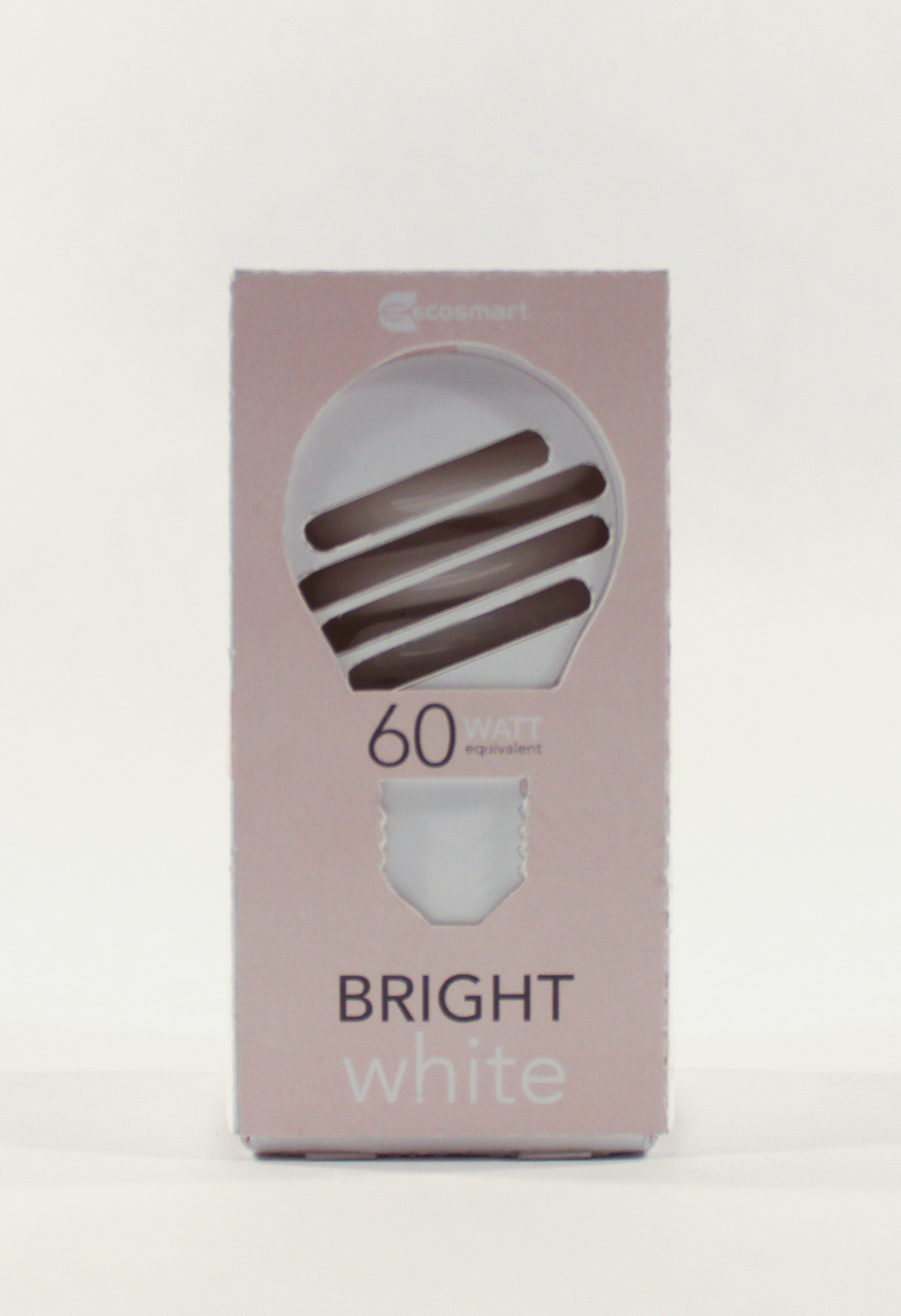 Lightbulbs  soft white bright white daylight ecosmart repackaging Lightbulb light box