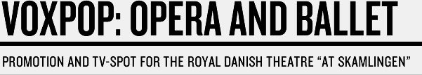 det kongelige teater barq video vox pop Skamlingen Opera på Skamlingen