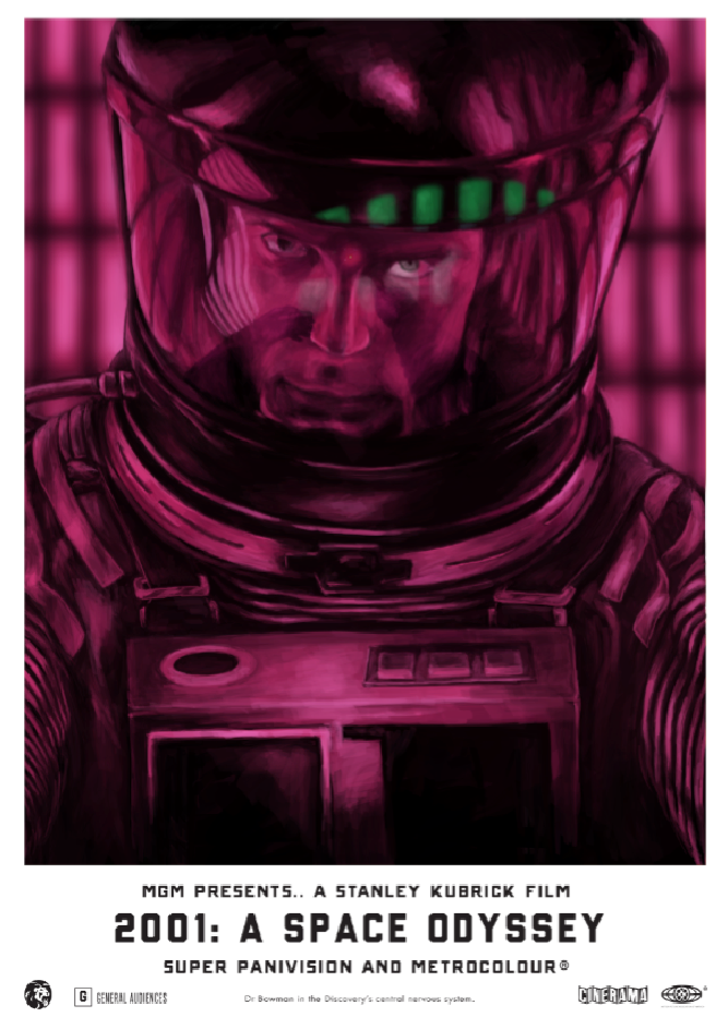 psychedelic space odyssey Stanley Kubrick