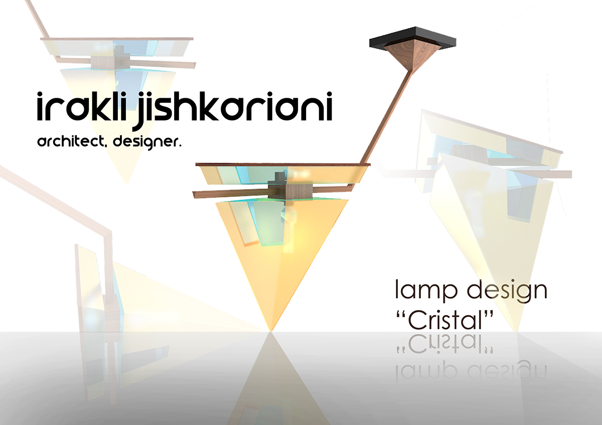 Lamp design Furinture  3d max modern crystal