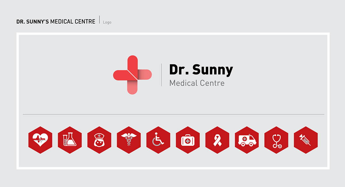 dr. sunny  medical centre  hospital branding Pharmaceutical Advertising  Pharma branding  identity creation  creative medical