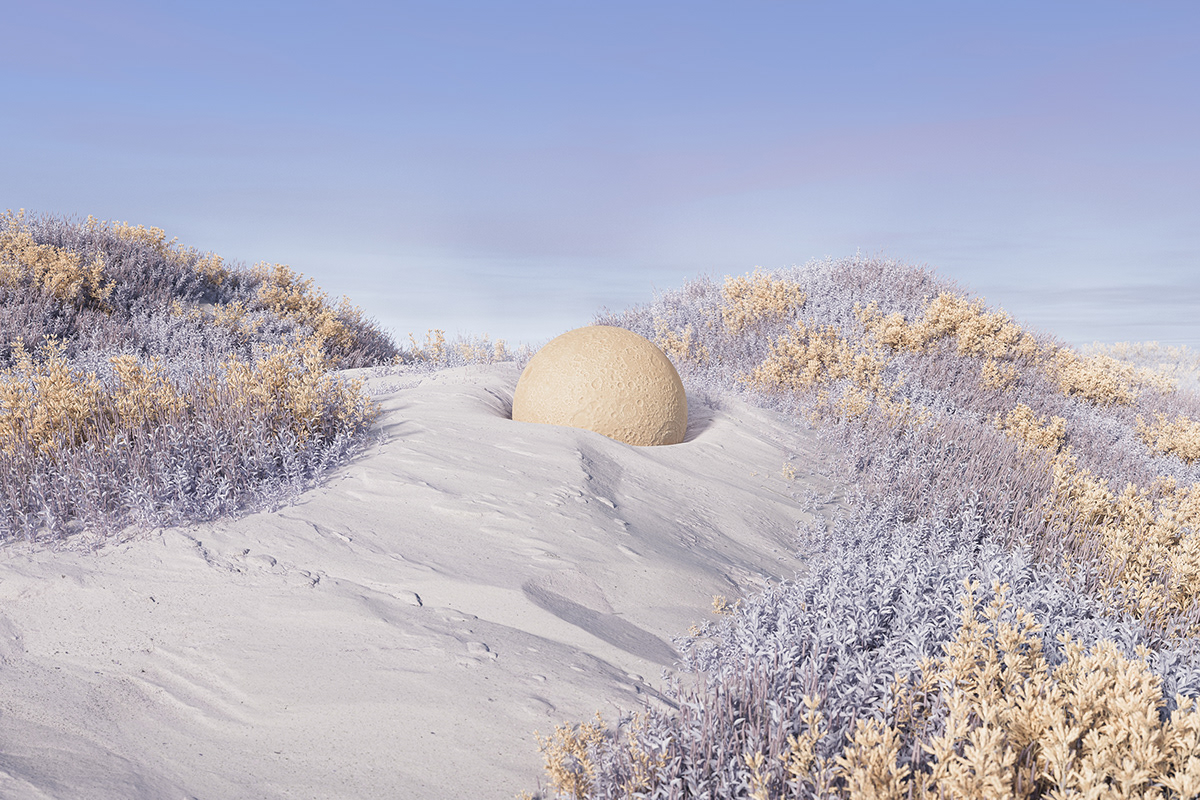 3D CGI dreamscape google ILLUSTRATION  Landscape Nature Outdoor Render wallpaper