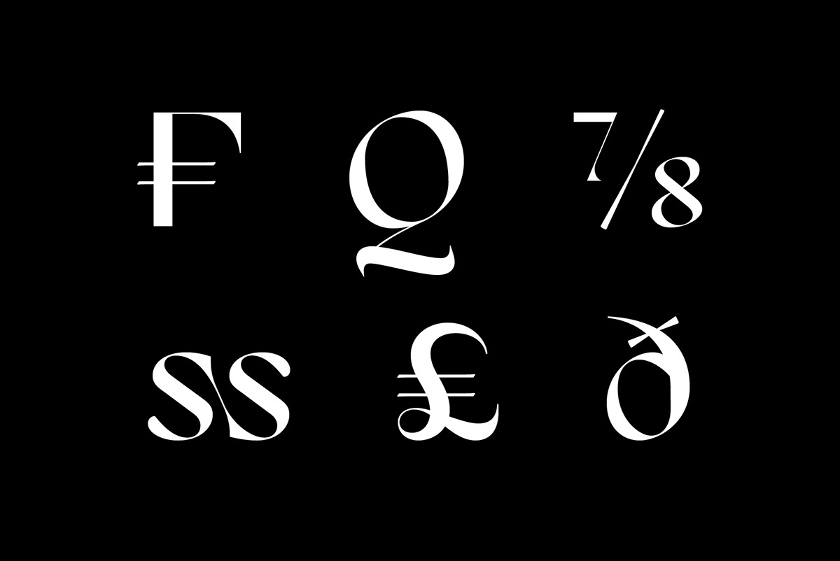 font serif Typeface typography   clean font design modern sans simple