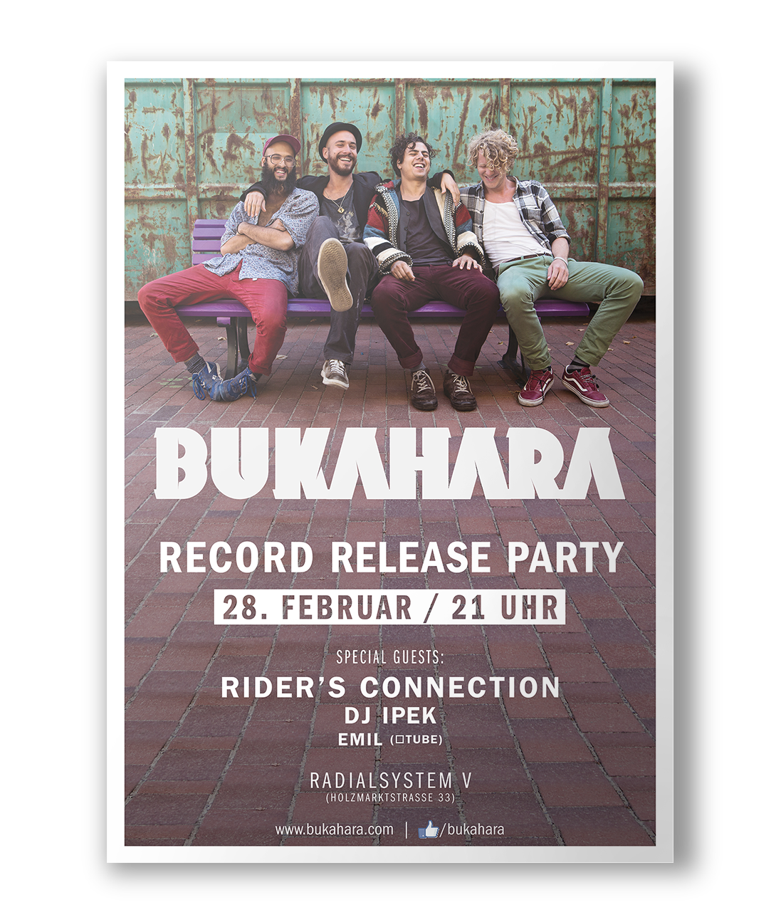 Bukahara band Strange Delight Album cd cover vinyl poster music promotion