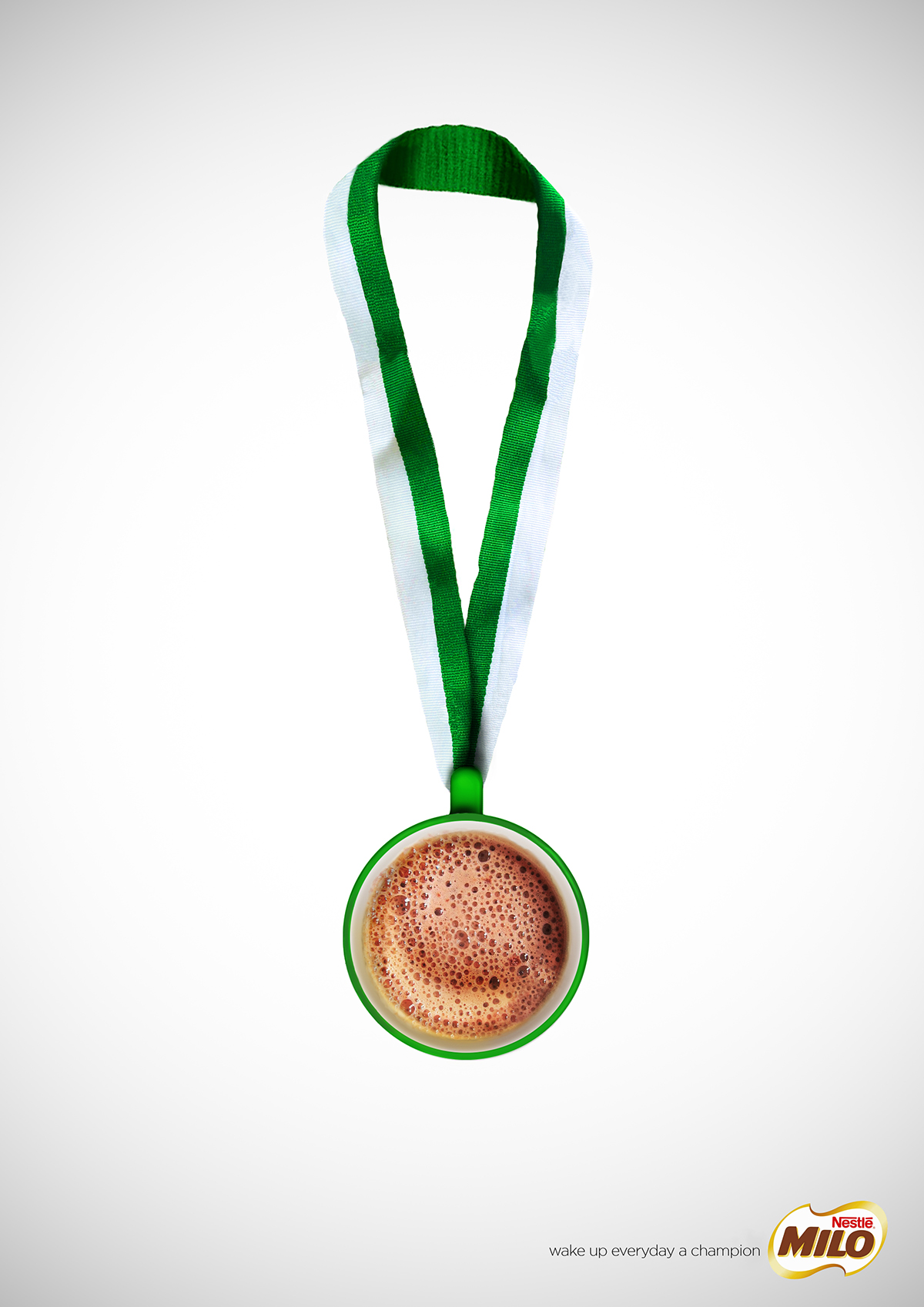 Milo energydrink champion drink prints ads Medal cup nestle milo print ad nestle print ad poster