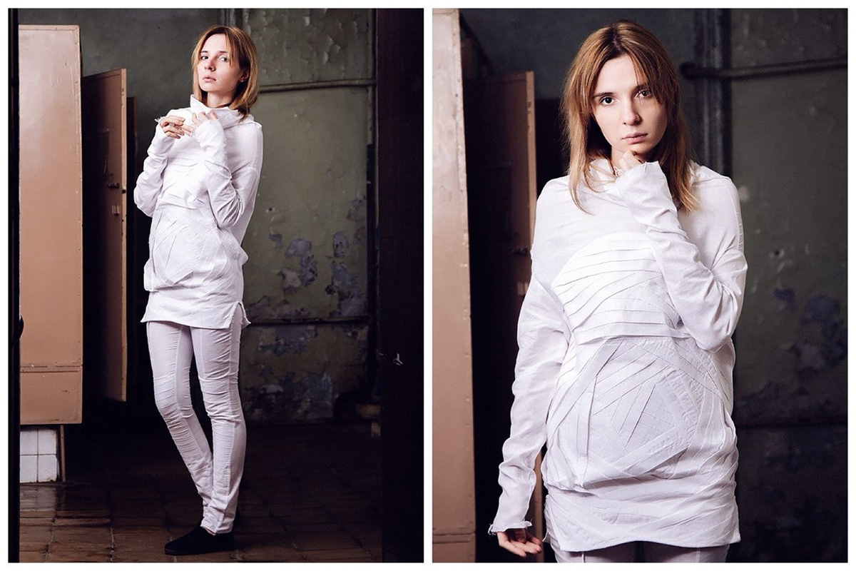 bw color Project sylph designer clothes Lookbook editorial grain model expressive art Krasnodar Russia