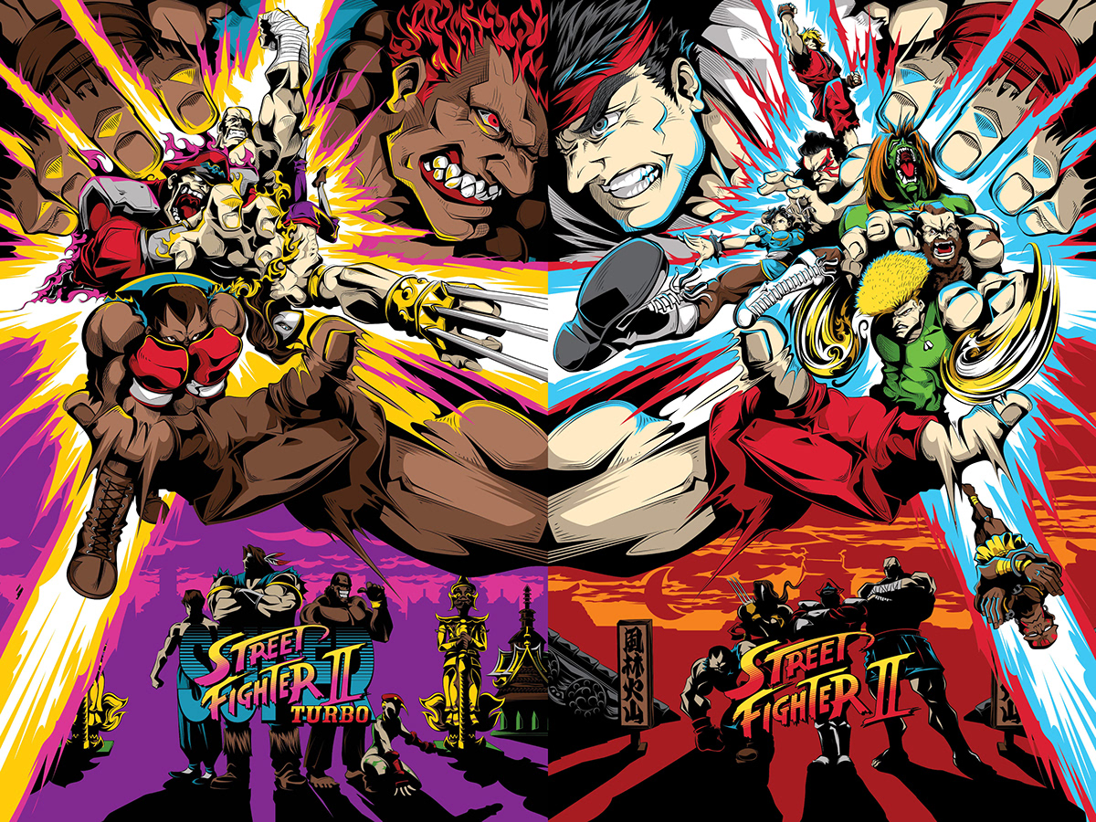artwork battle Character Digital Art  fanart fight game STREET FIGHTER vector vs