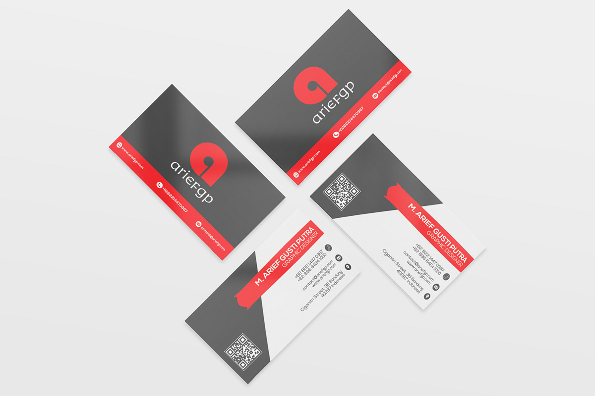 brand business card clean company concept contact corporate creative design elements flat fresh graphic identity