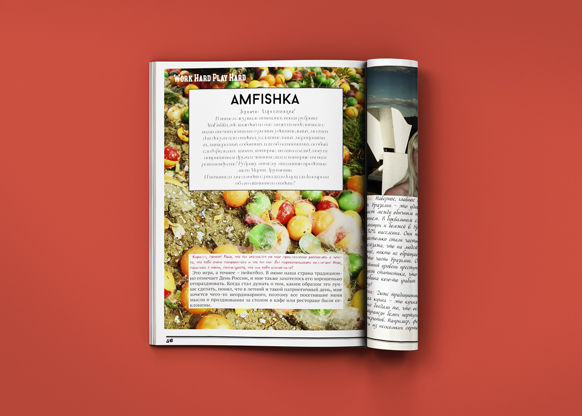 magazine Food  corporation publication editorial