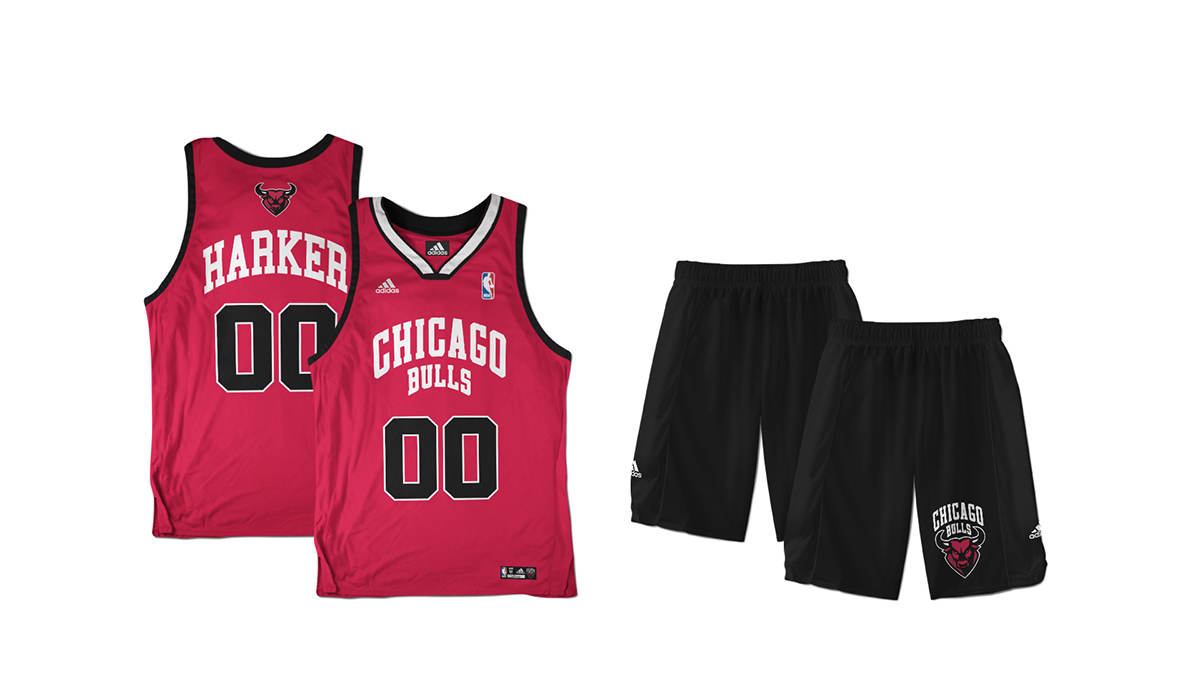 NBA basketball sports fitness chicago bulls chicago bulls team player healthy Re brand Corporate Identity concept design logo