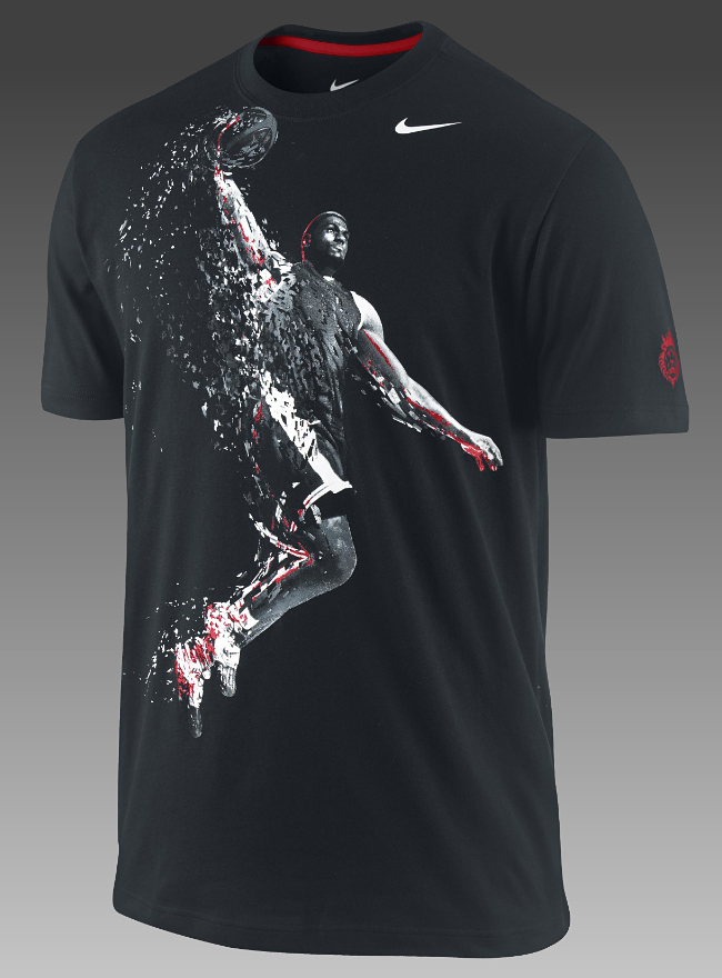 Nike t-shirt apparel kobe LeBron basketball crisvector