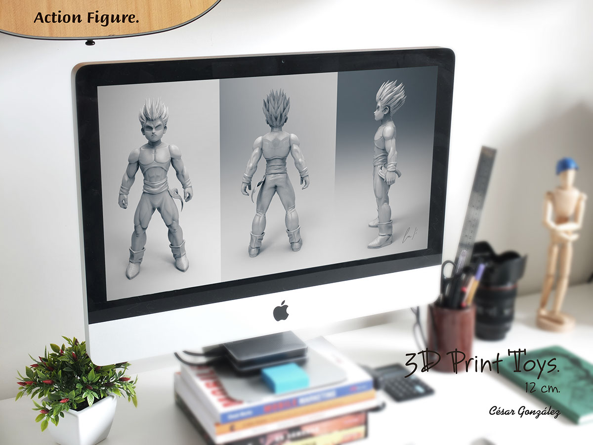 Zbrush toy concept Sculpt Action Figure modelling