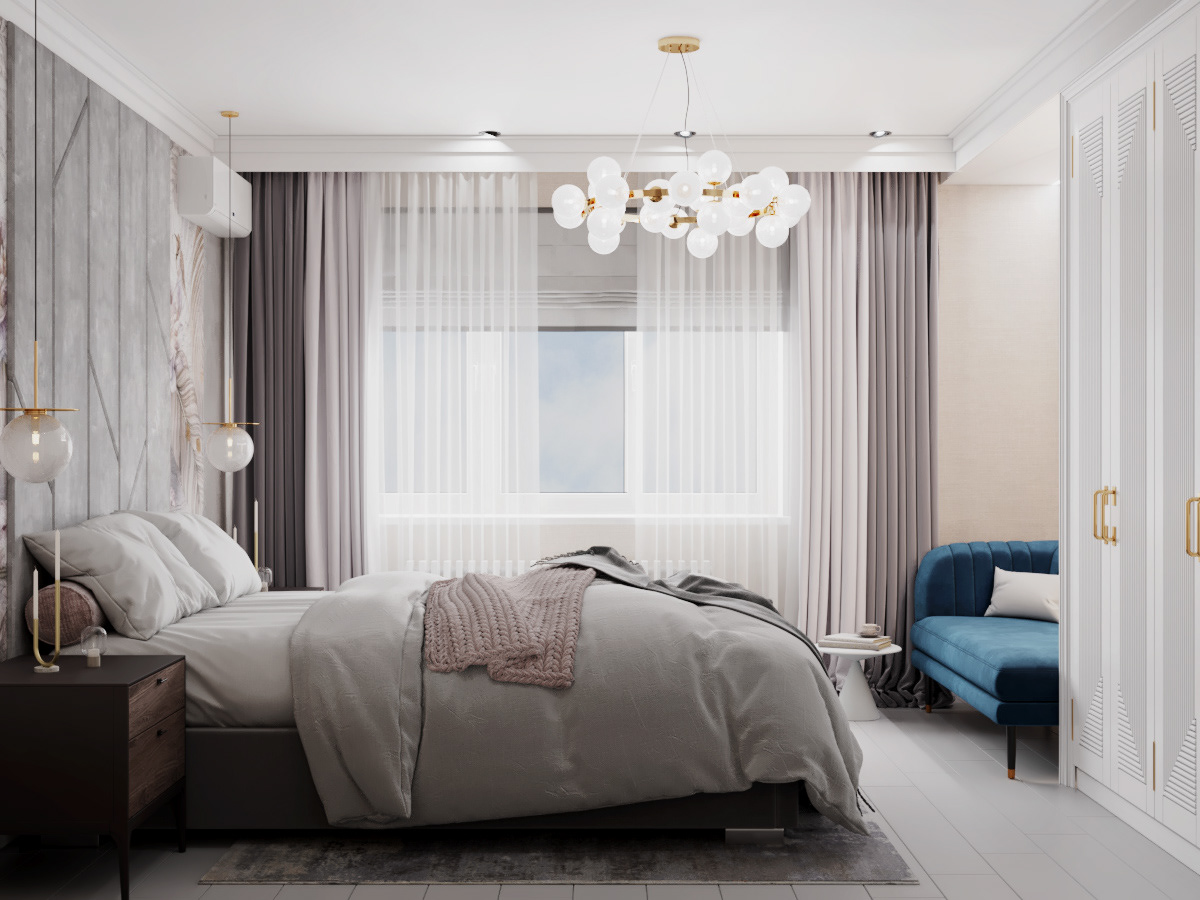 3ds max architecture bed bedroom CGI design Interior interior design  modern visualization