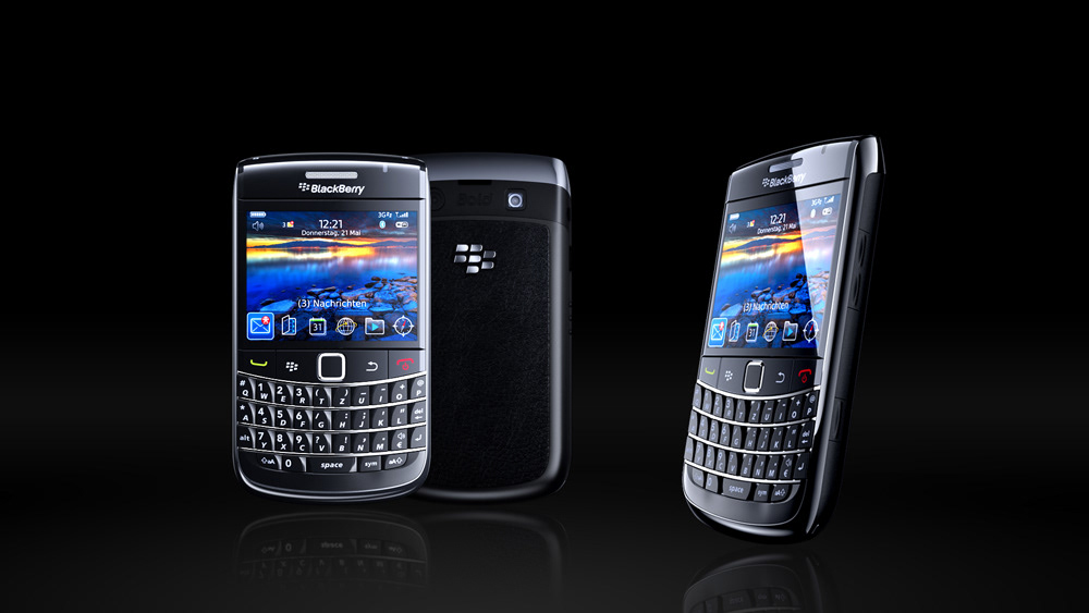 phone blackberry 3d render