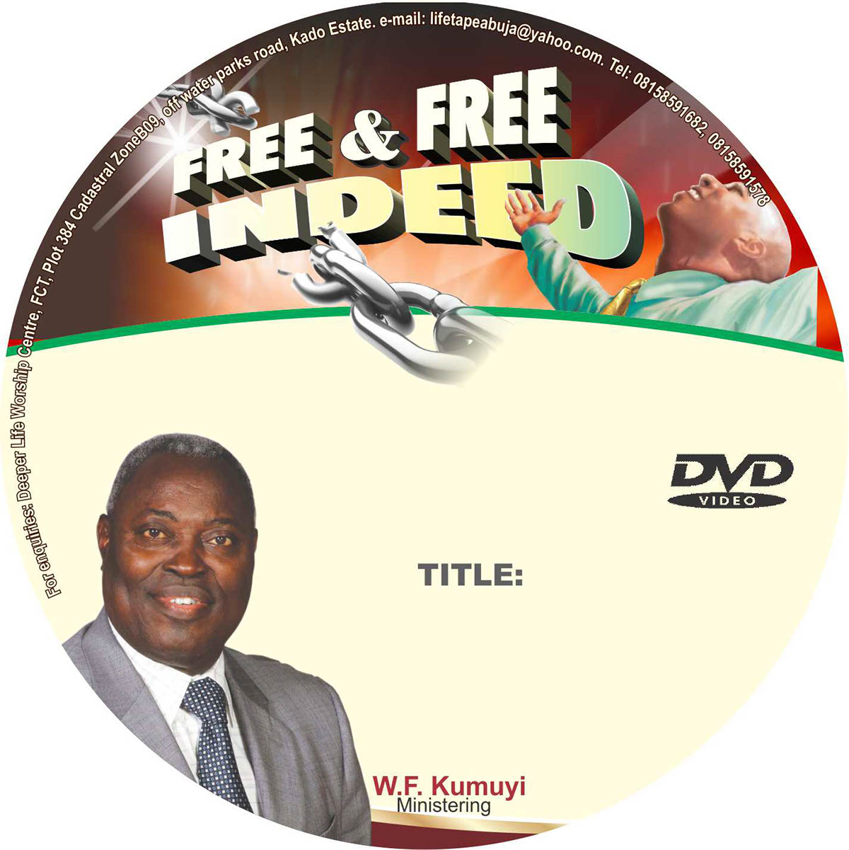 Graphic design CD branding