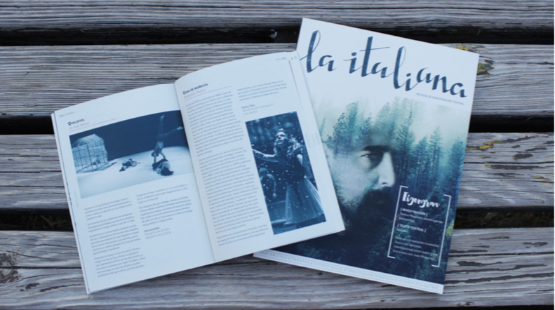 editorial design  art direction  lettering theater  drama research magazine