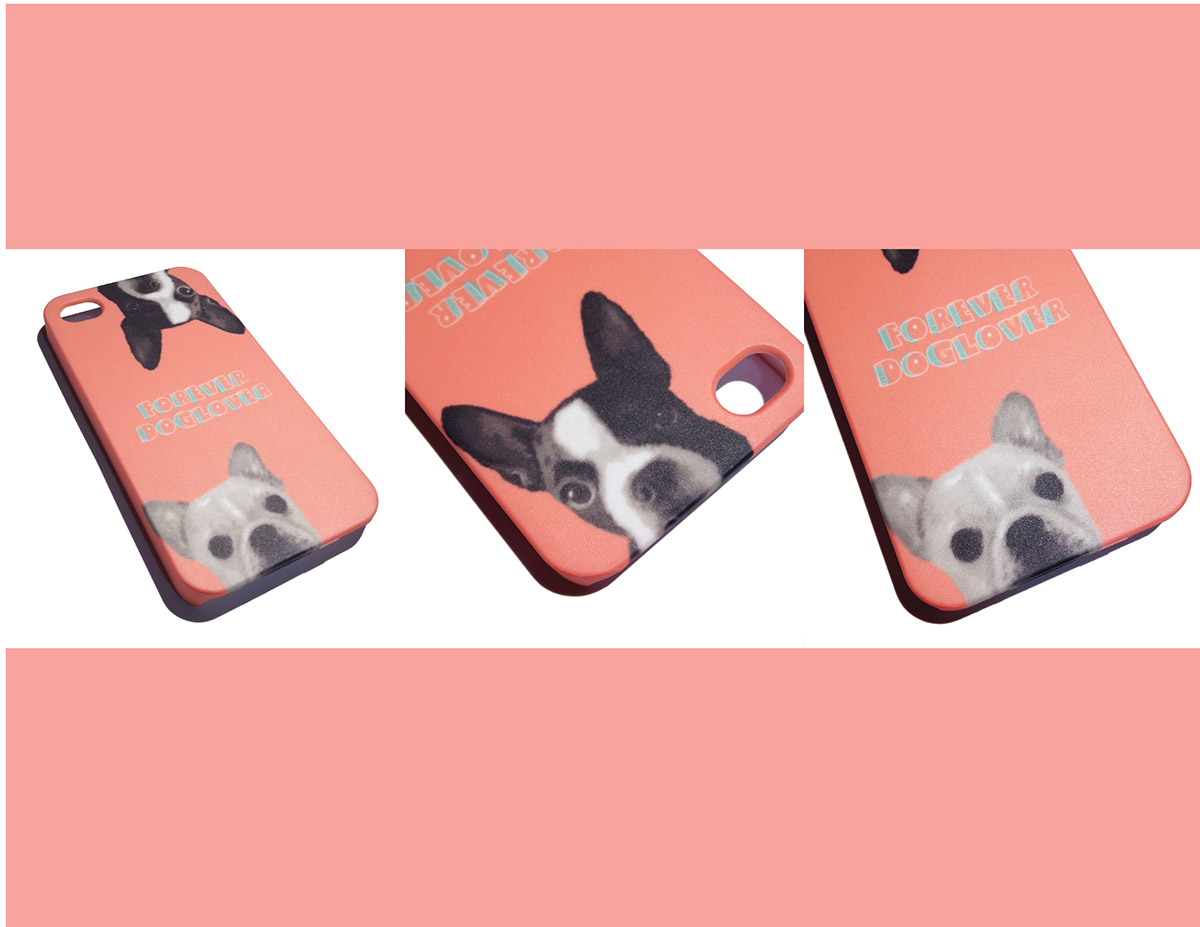 French Bulldog boston terrier husky Poodle iphone case dog pets