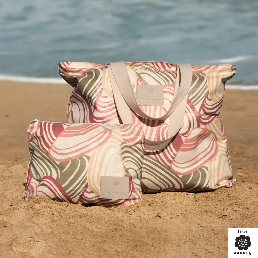 beach ILLUSTRATION  licensing Nature print designer Repeat Pattern Shells surface design textile design  textile designer