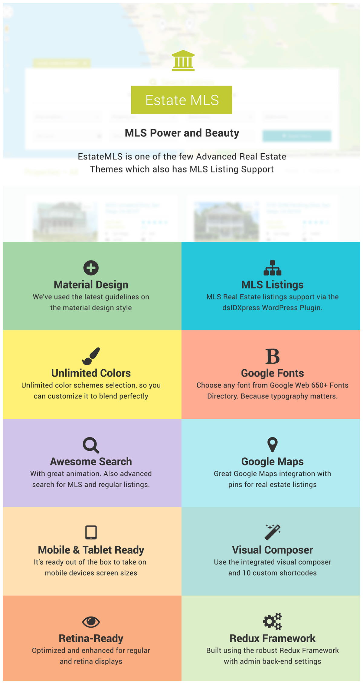 real estate wordpress Theme THEMES template themeforest agents