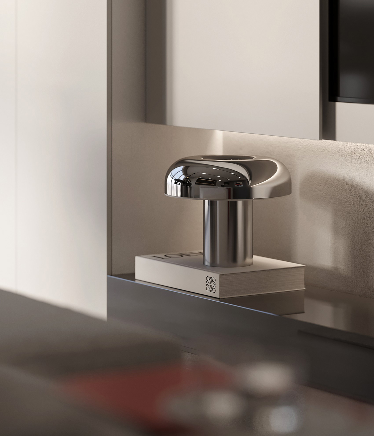 archviz 3D visualization interior design  bedroom kitchen дизайн интерьера визуализация современный интерьер Интерьер квартиры
