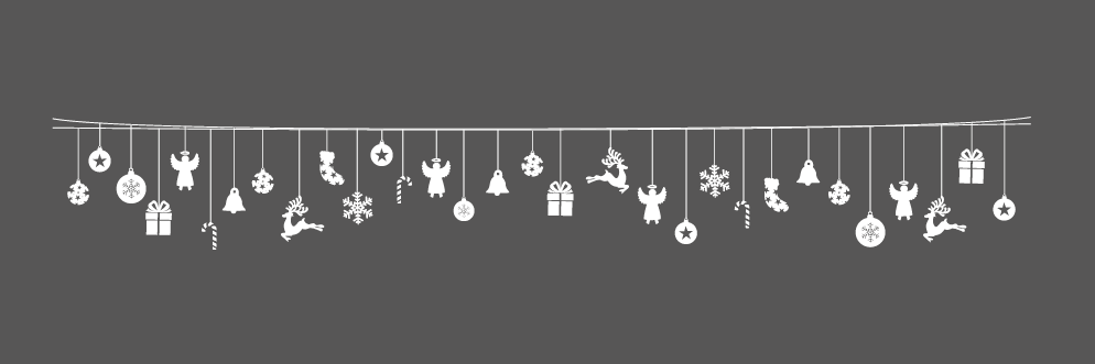 Christmas icons reindeer stars illustrations kaartje2go card christmas card ecard christmas bells Presents gifts xmas christmas balls Candy