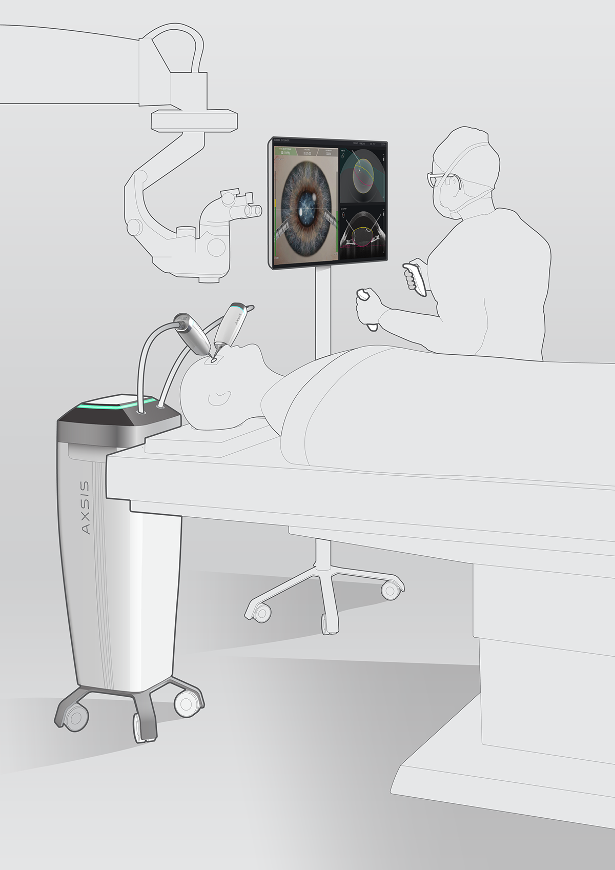 industrial design  product design  UI ux medical surgical robot robotics Usability Interaction design 