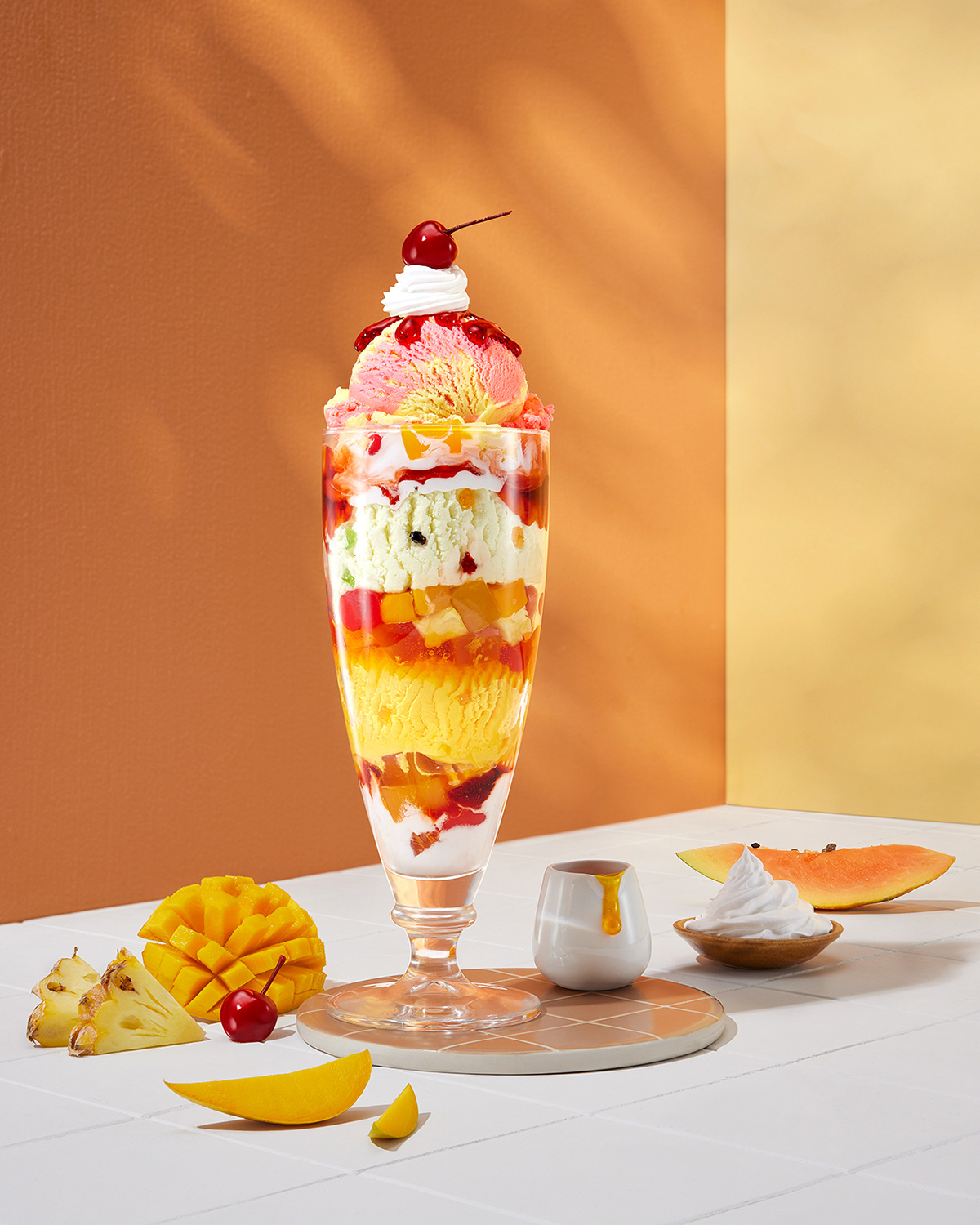 Baskin Robbins icecream icecreamstyling foodphotographer foodstylist sundaes desserts Food  menu icecreamshop