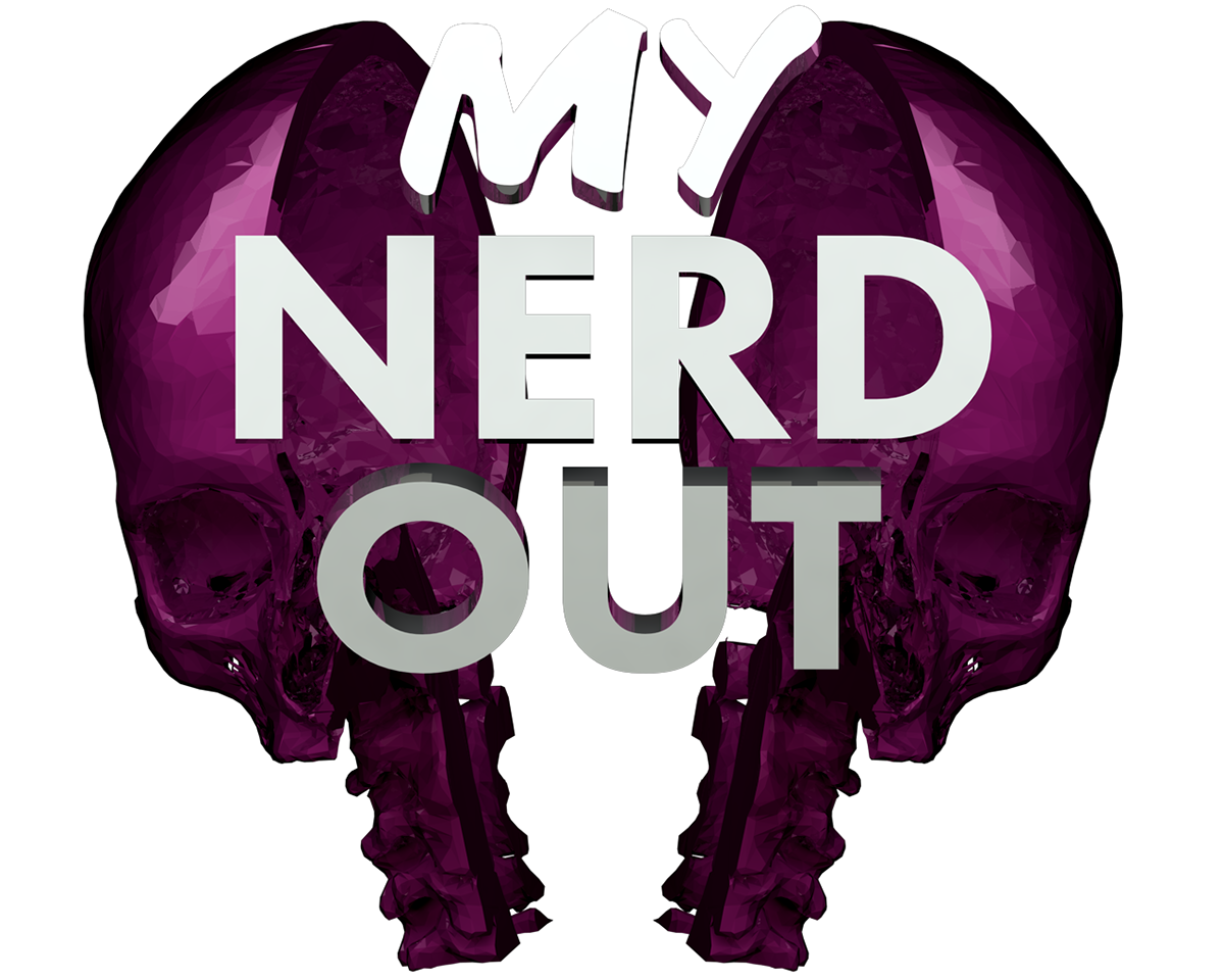 nerd My Nerd Out glasses skull graphic design 