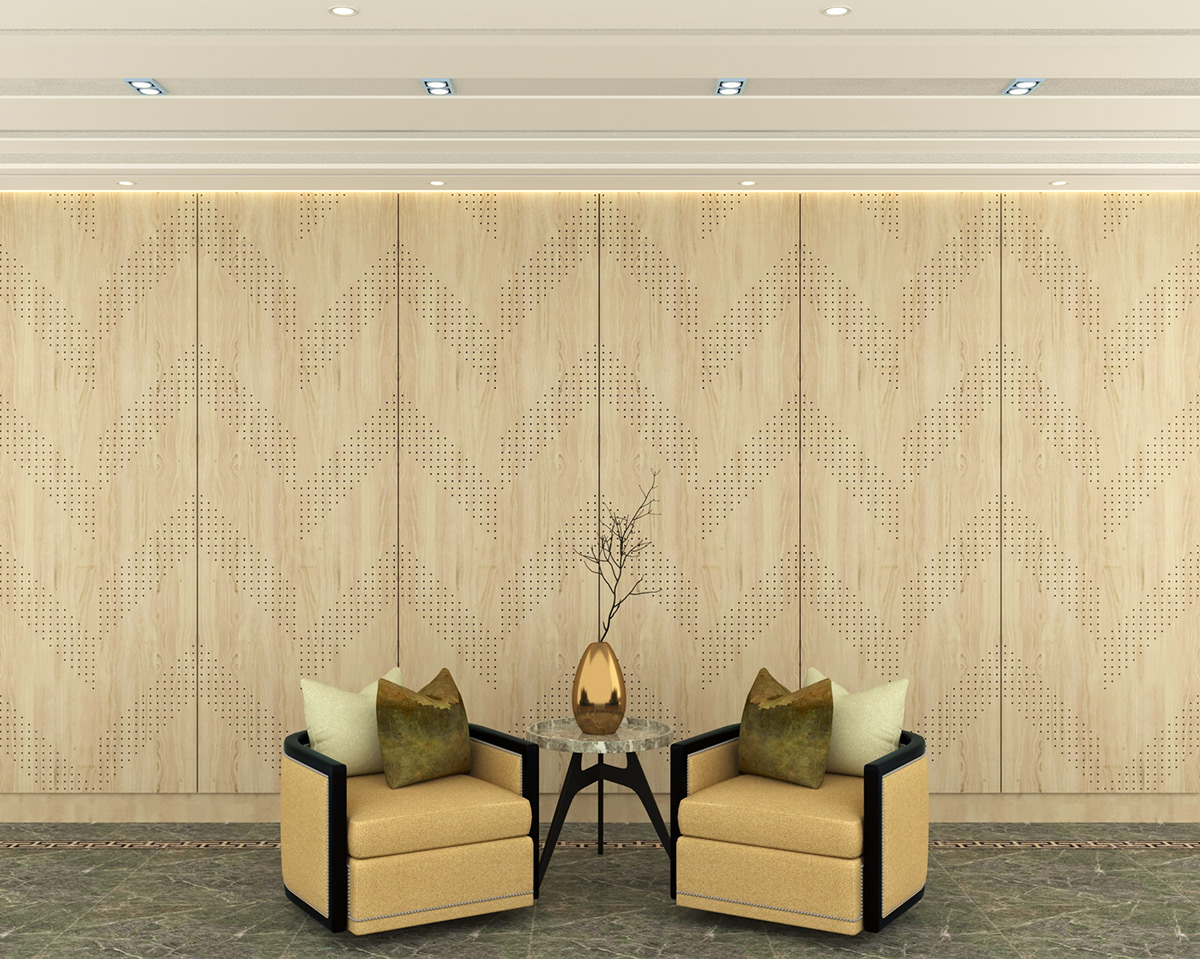design Interior Perforation rendering