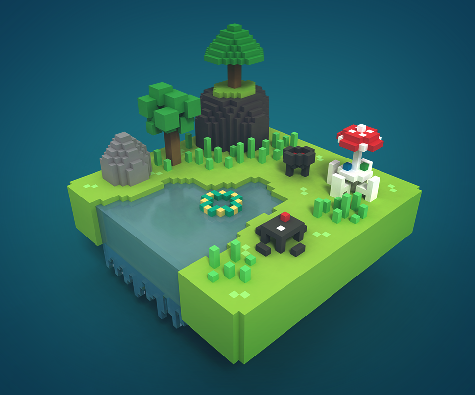 voxel voxel art Magicavoxel Magicavoxel pixel Pixel art Games Juegos Videogames videojuegos