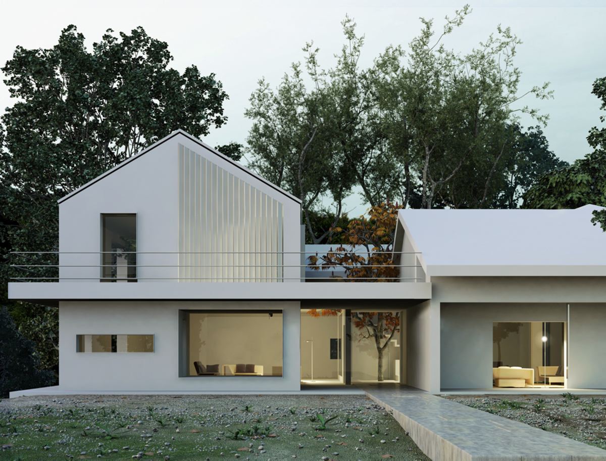 house shape milano Extension