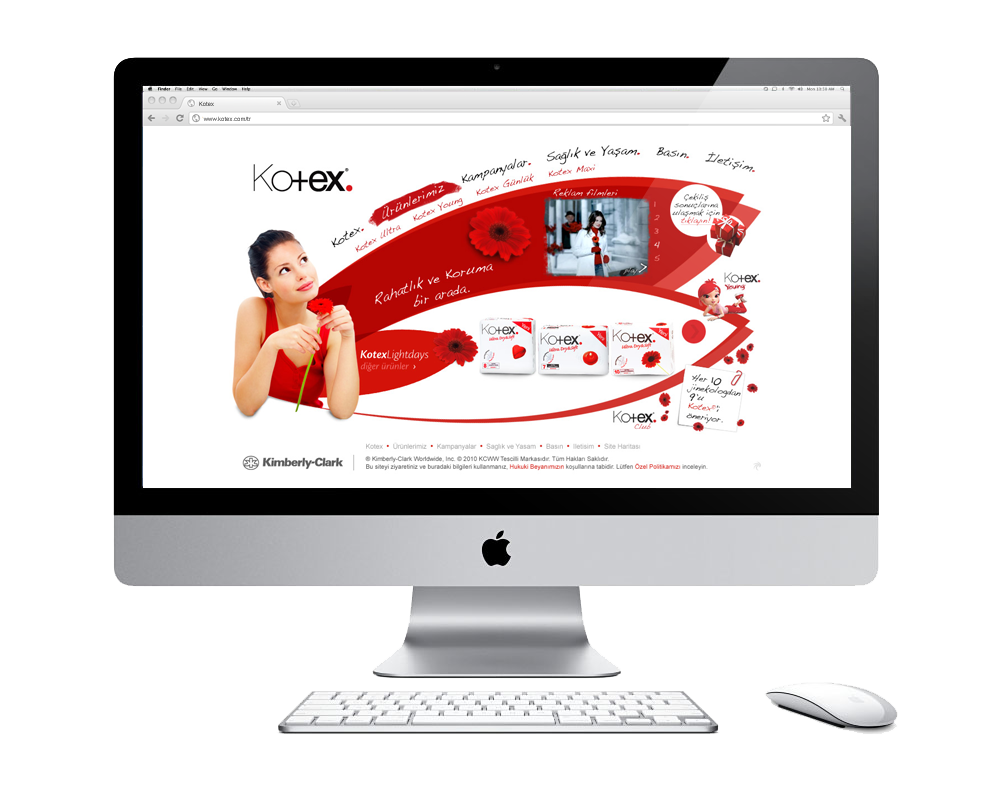 kotex Website