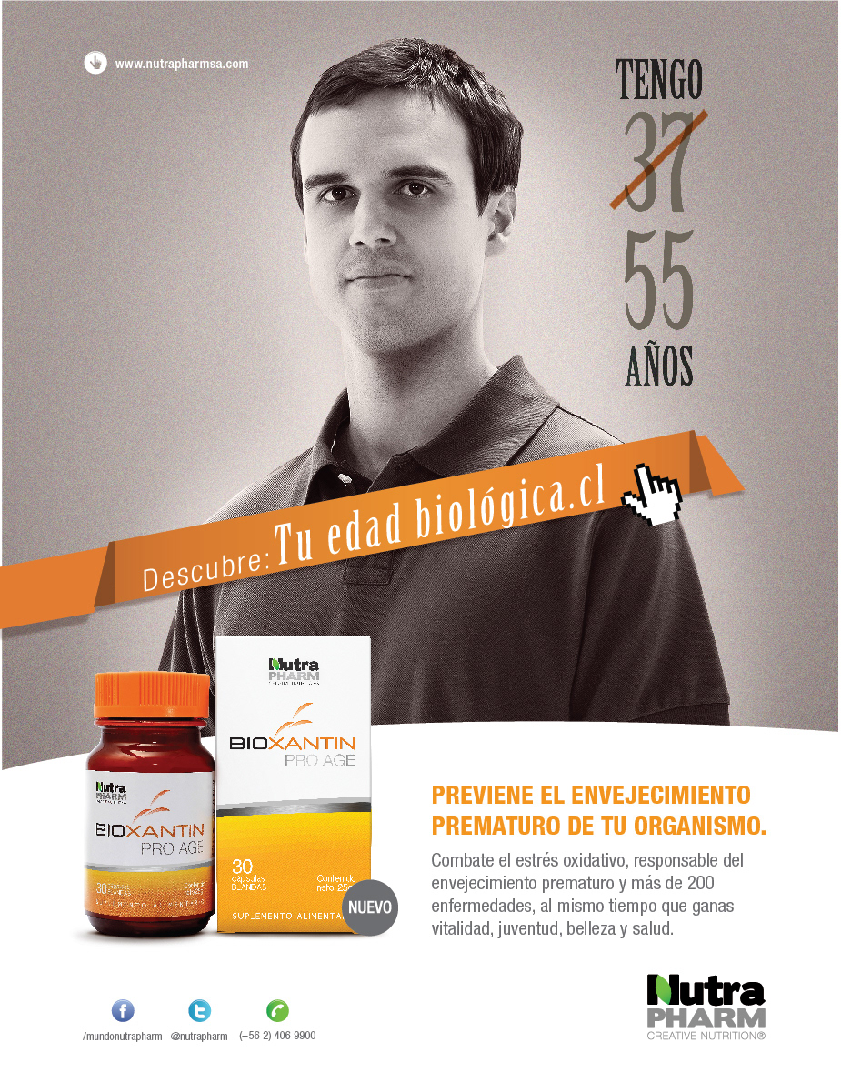 publicidad bioxantin farmacia remédio edad biologica