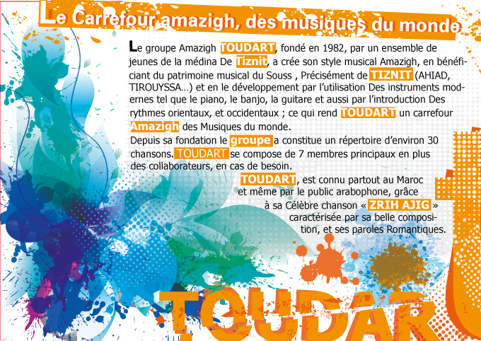 TOUDART TROUPE amazigh musical troupe
