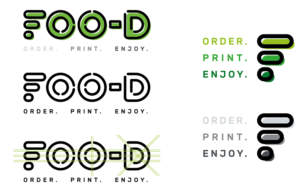 Adobe Portfolio branding  Fast food drink burger resteraunt 3d print logo Advertising  Customise Printing
