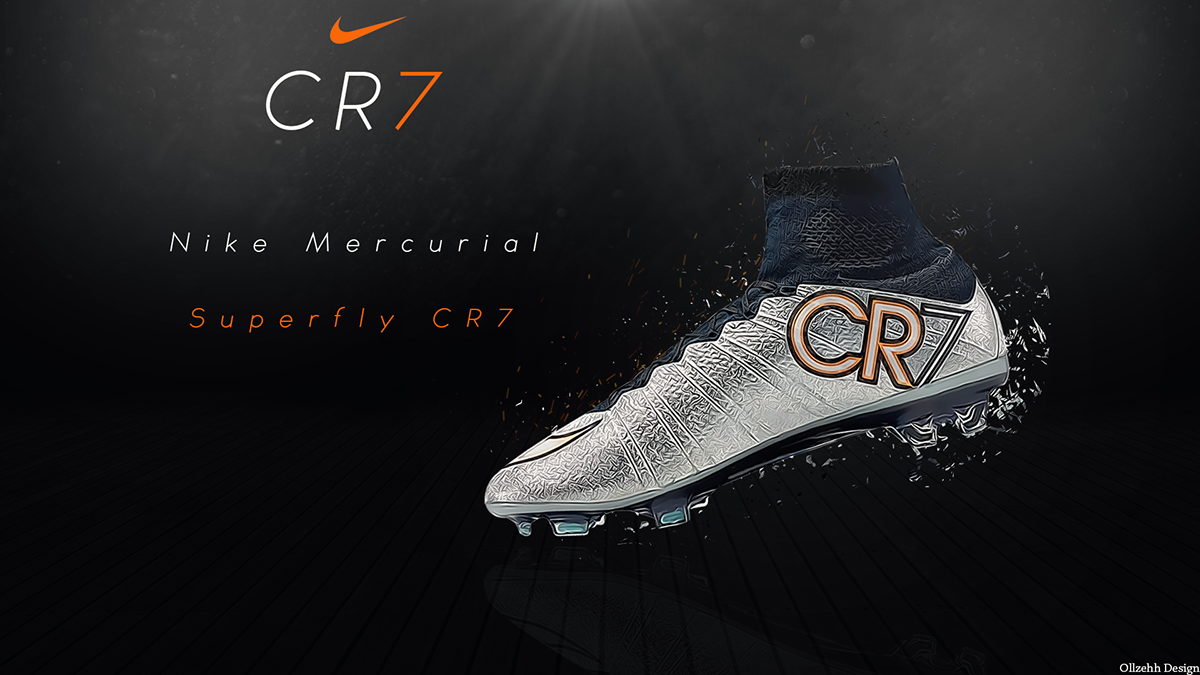 Nike ad advert CR7 Ronaldo mercurial superfly boots silverwear