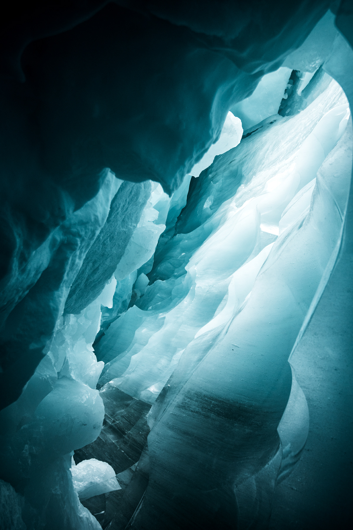 Val Rosegg Switzerland glacier climate change beauty blue Ice Caves Nature